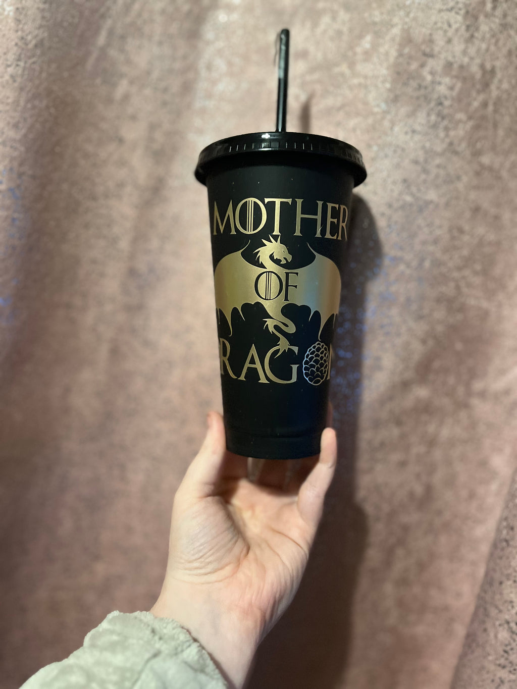 Custom Front Decal 24oz Cold Cup