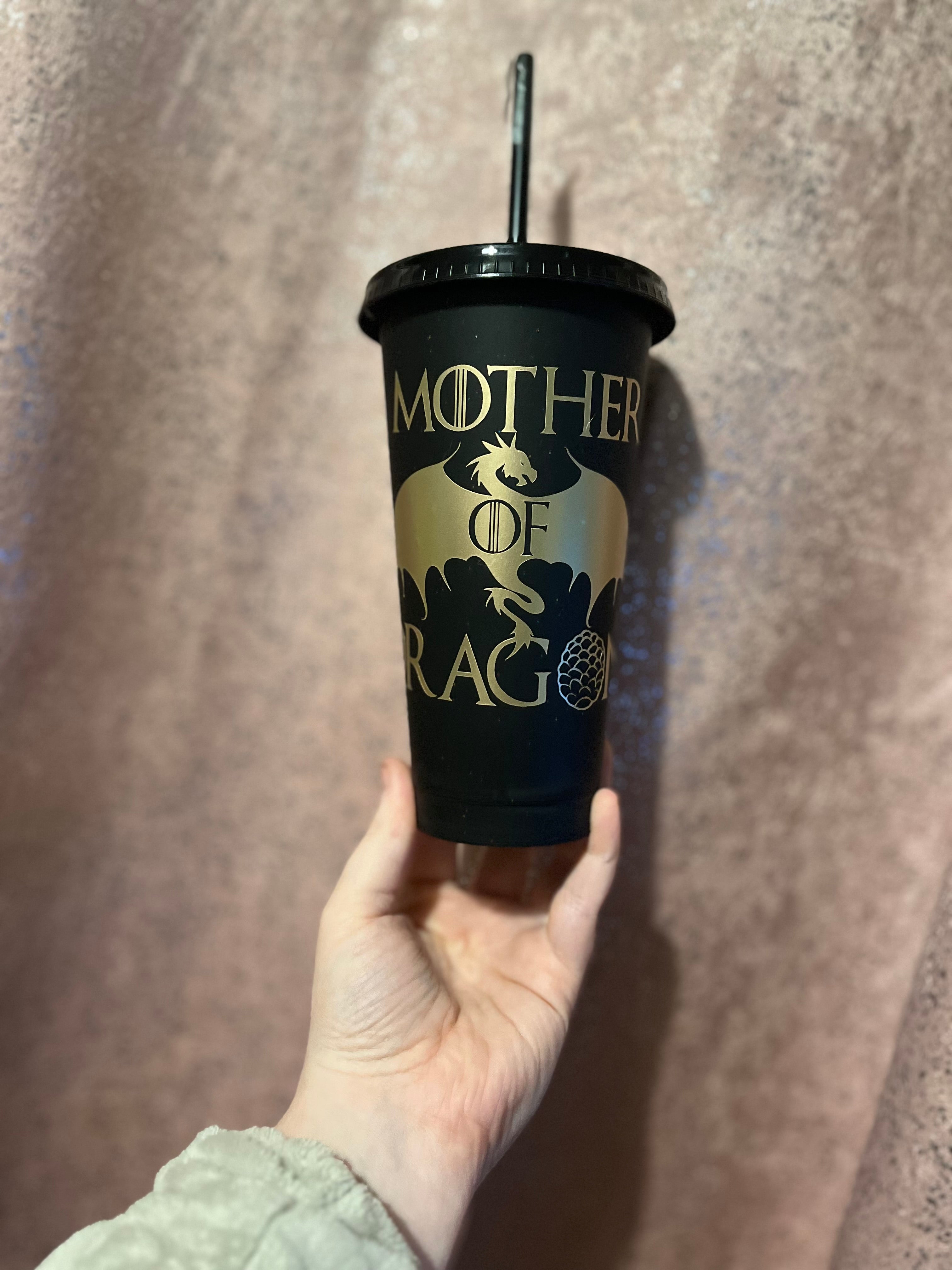 Custom Front Decal 24oz Cold Cup