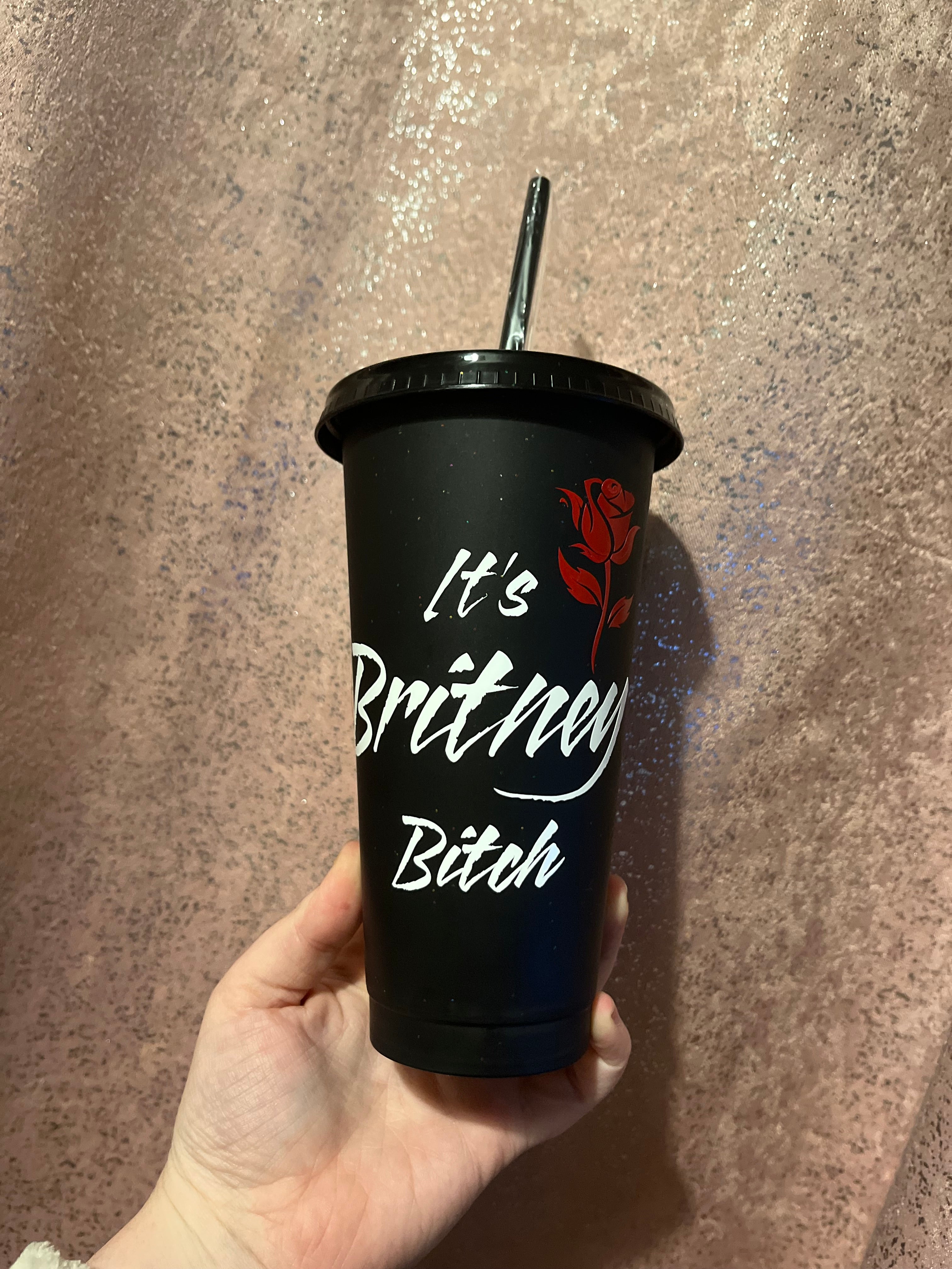 Custom Front Decal 24oz Cold Cup
