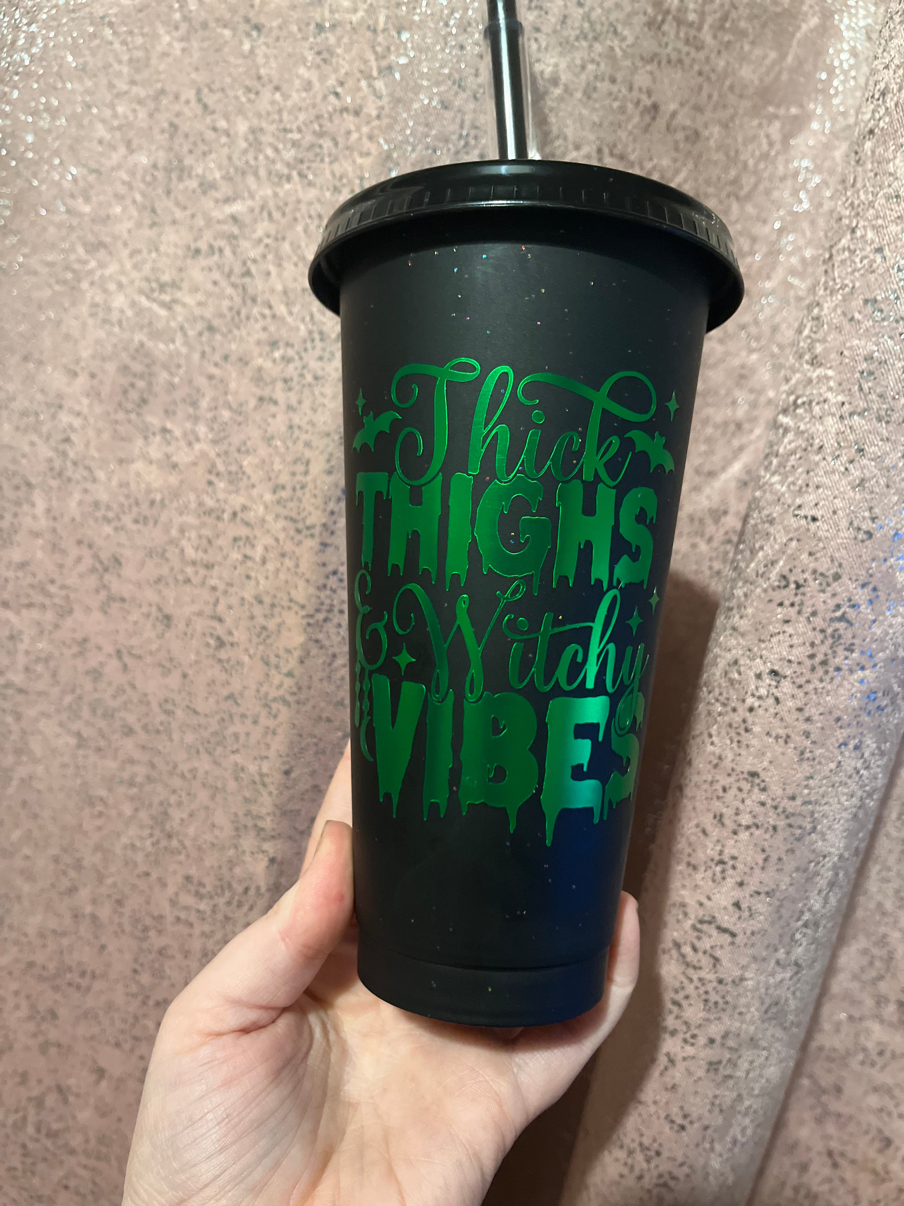 Custom Front Decal 24oz Cold Cup